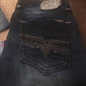 Men’s Buckle Salvage Jeans